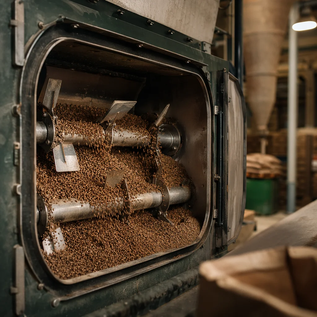 Livestock Feed (Ruminants & Swine) — process photography