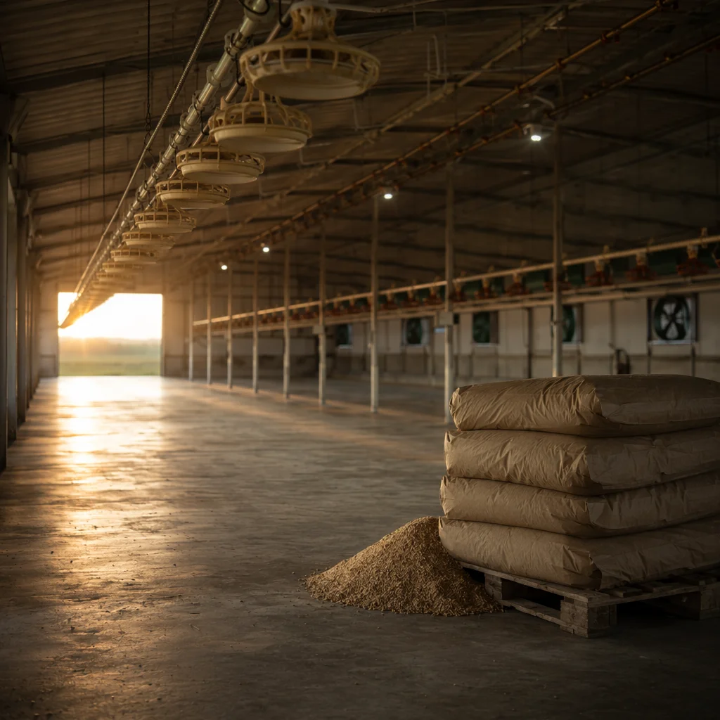 Poultry Feed — scene photography