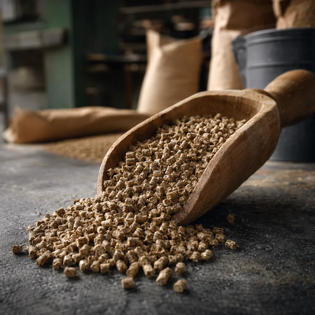 Poultry Feed — end product photography