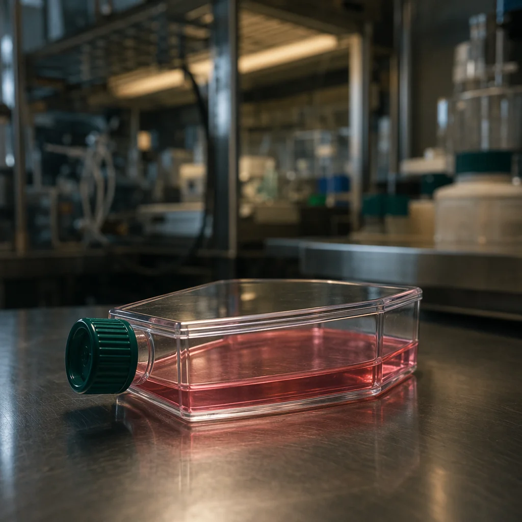 Biopharma Cell Culture — end product photography