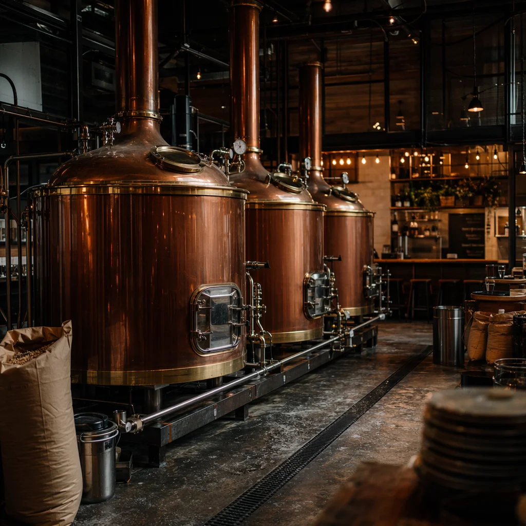 Craft Brewing — scene photography