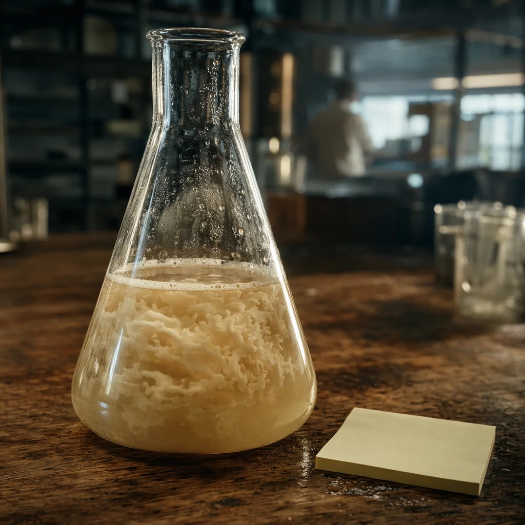 Microbial Fermentation — end product photography