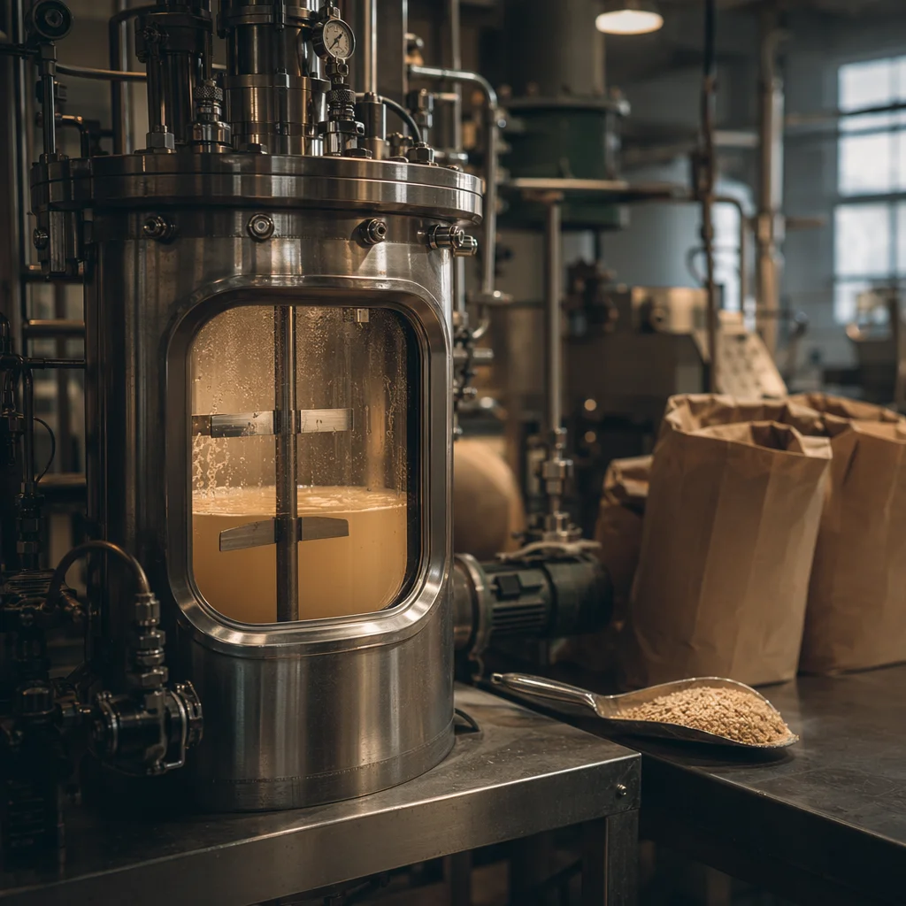 Microbial Fermentation — process photography