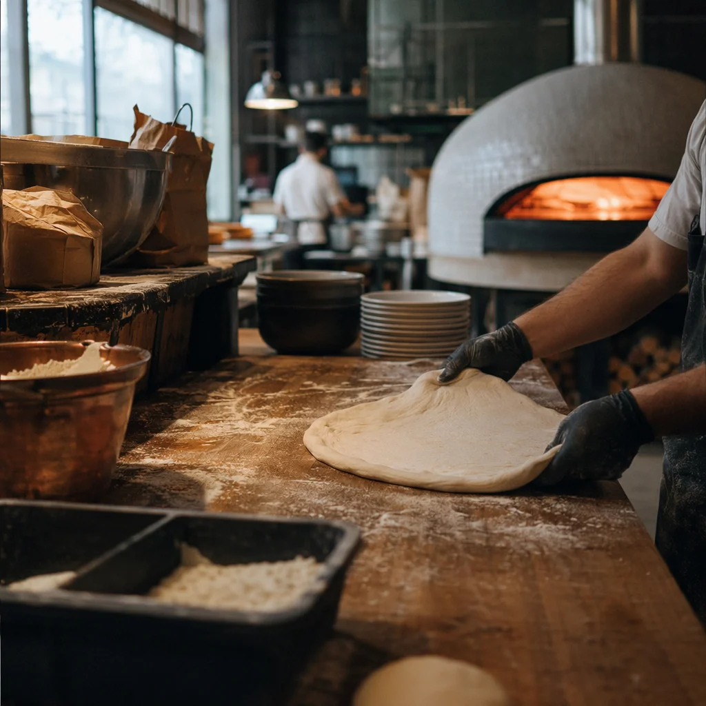 Pizza & Flatbread — process photography