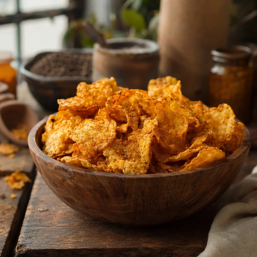 Snack & Crisp Seasoning — end product photography