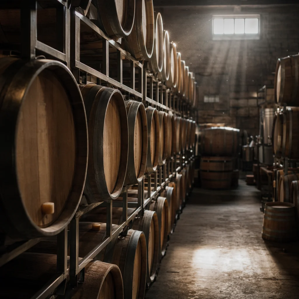 Winemaking — scene photography