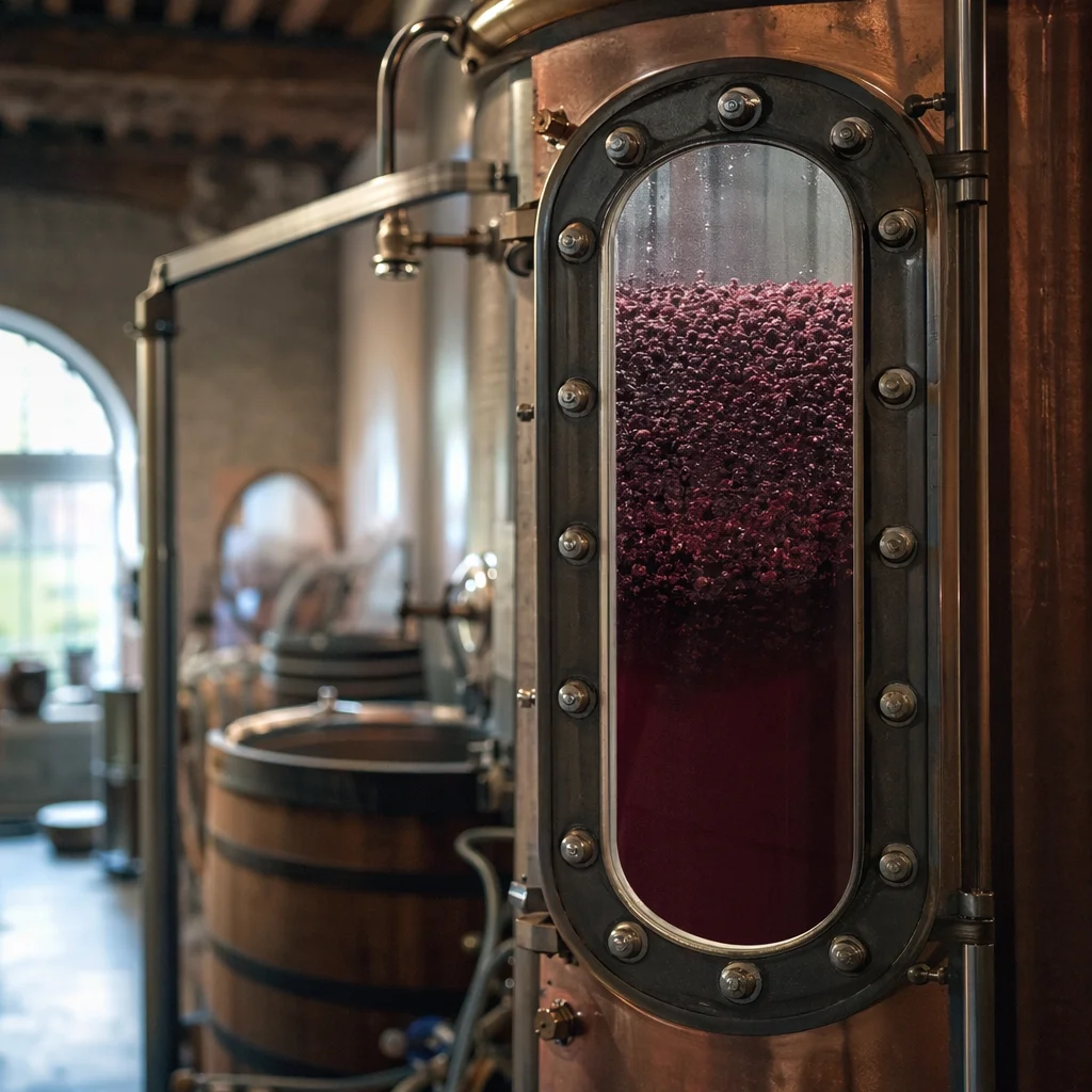 Winemaking — process photography