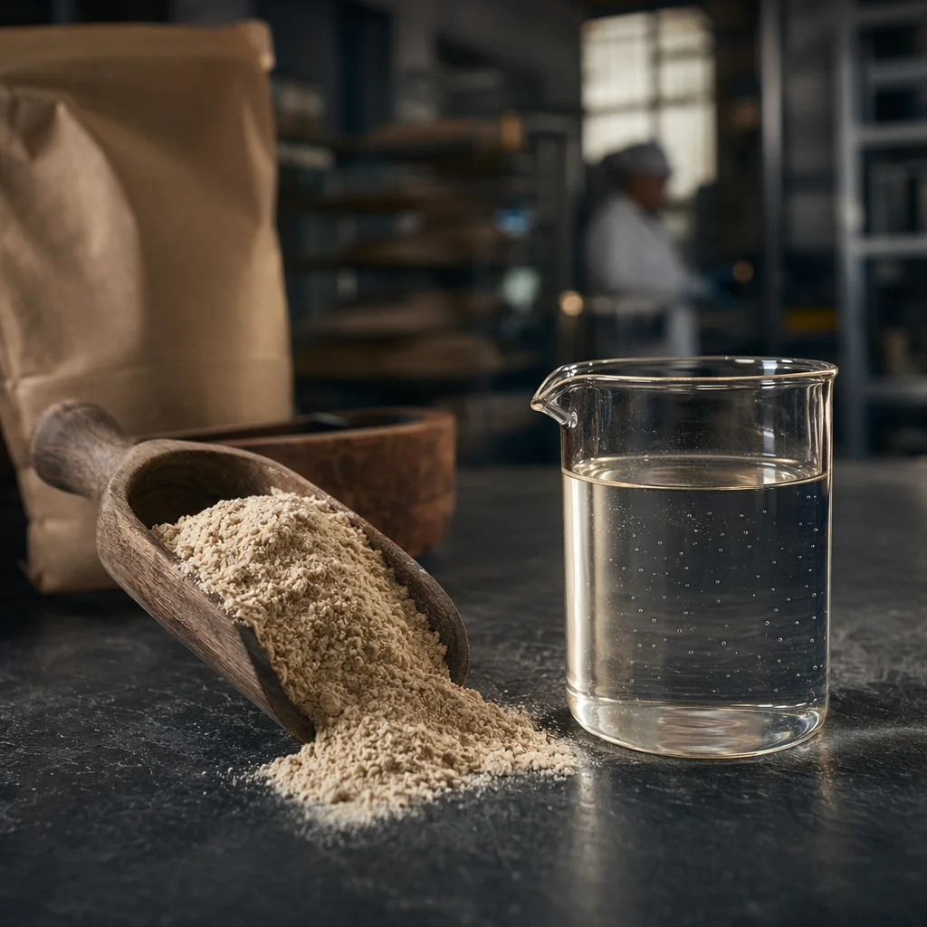 Enzymes & Fermentation Inputs — ingredient scene photography