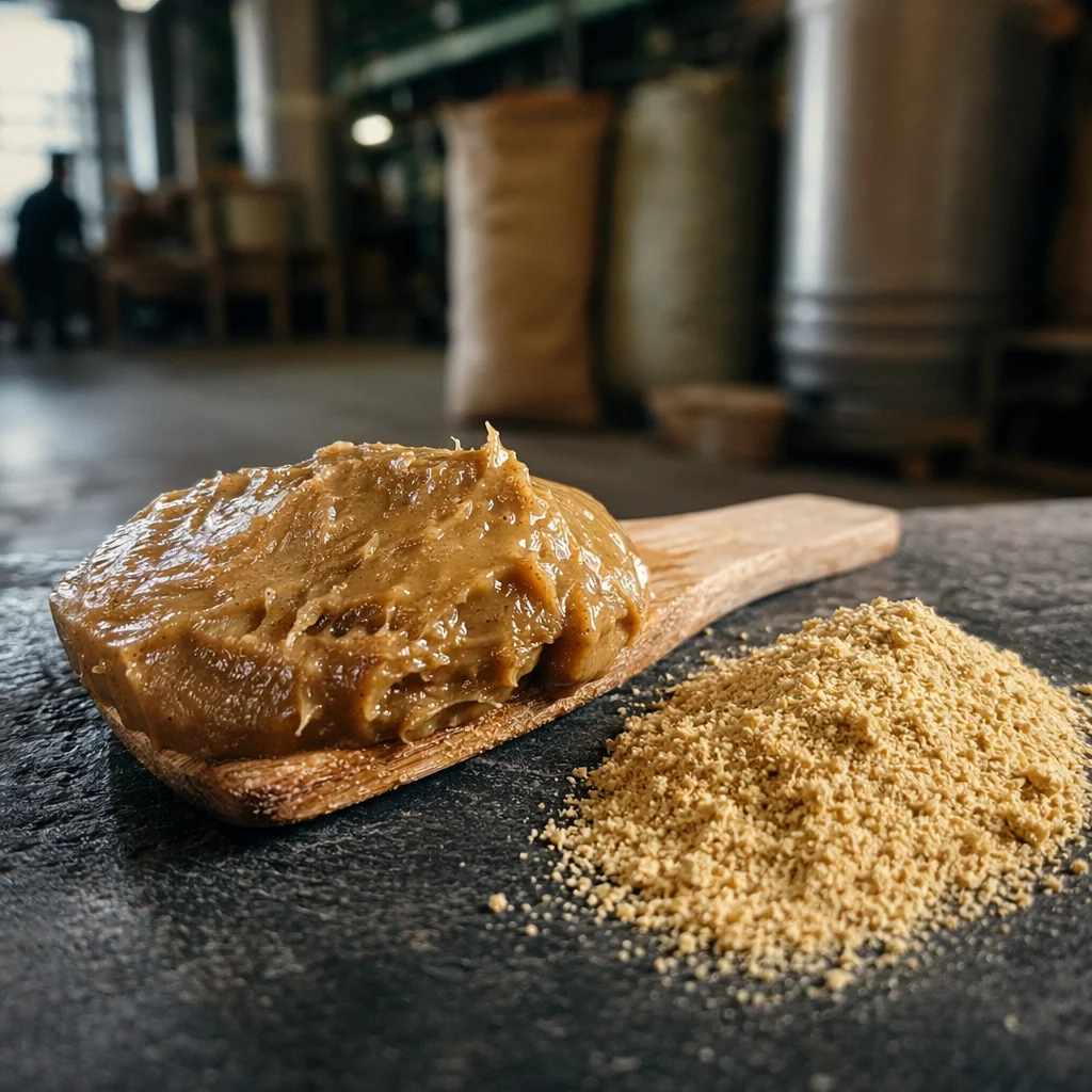 Yeast Extract & Savoury Ingredients — ingredient scene photography