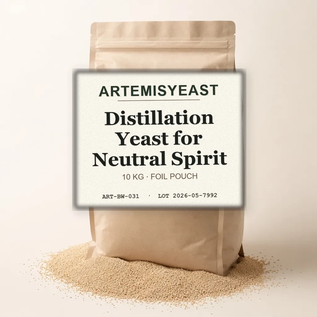 High-Tolerance Distillation Yeast for Neutral Spirit