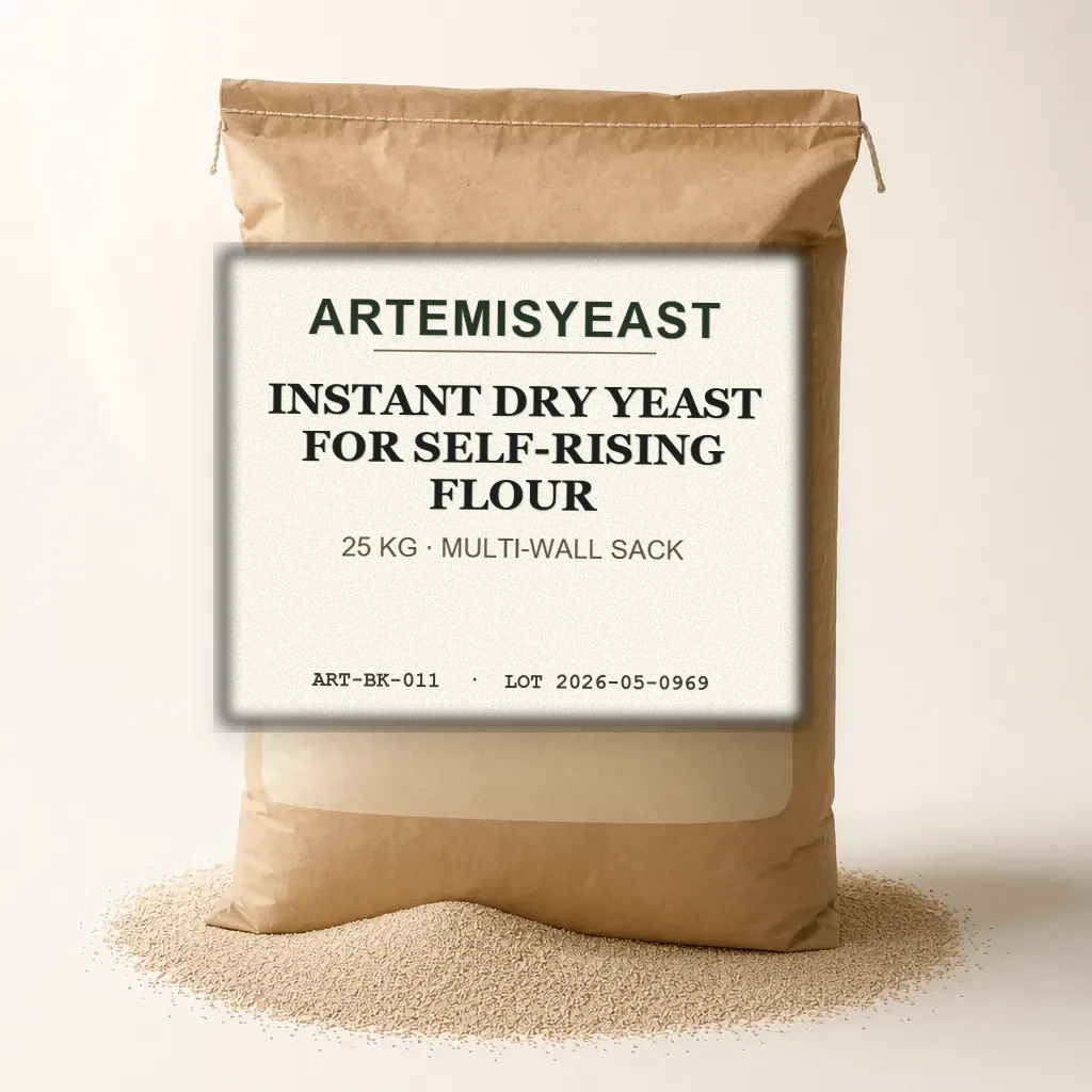 Instant Dry Yeast for Self-Rising Flour in 25 kg Sacks