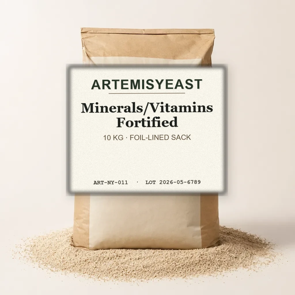Mineral and Vitamin Fortified Nutritional Yeast