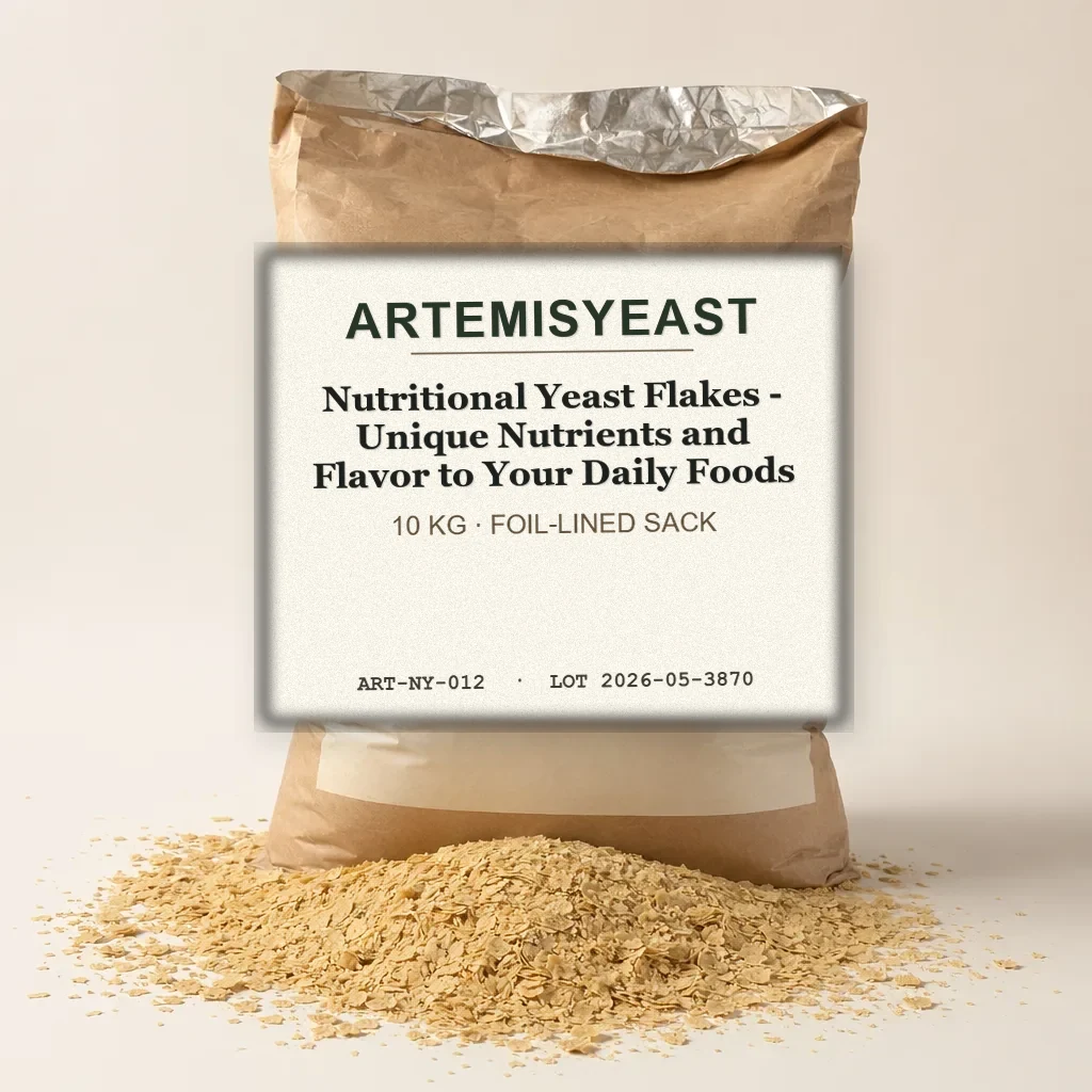 Inactive Nutritional Yeast Flakes for Bulk Food Production