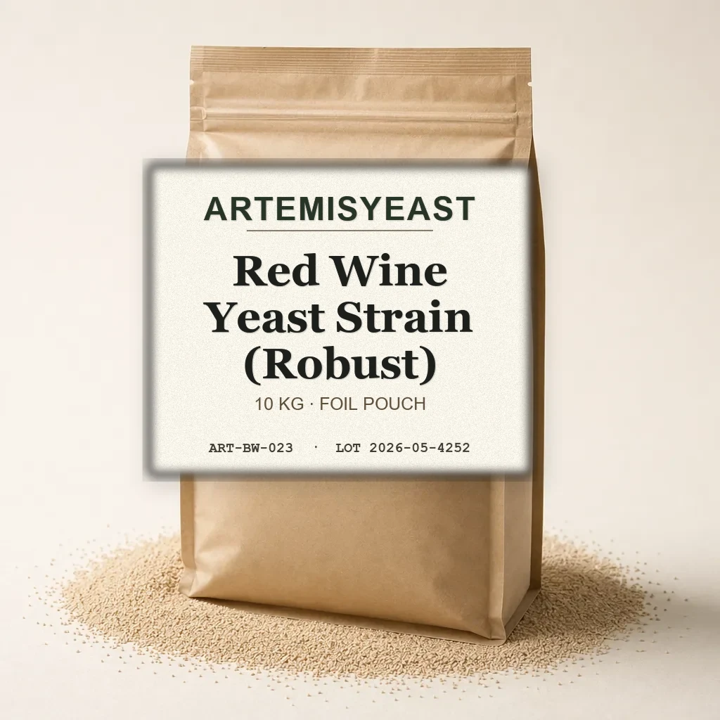 Robust Active Dry Red Wine Yeast, 10 kg Pouch