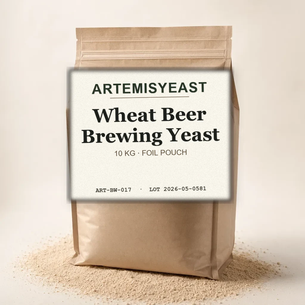 Dry Wheat Beer Brewing Yeast for Bulk Brewing