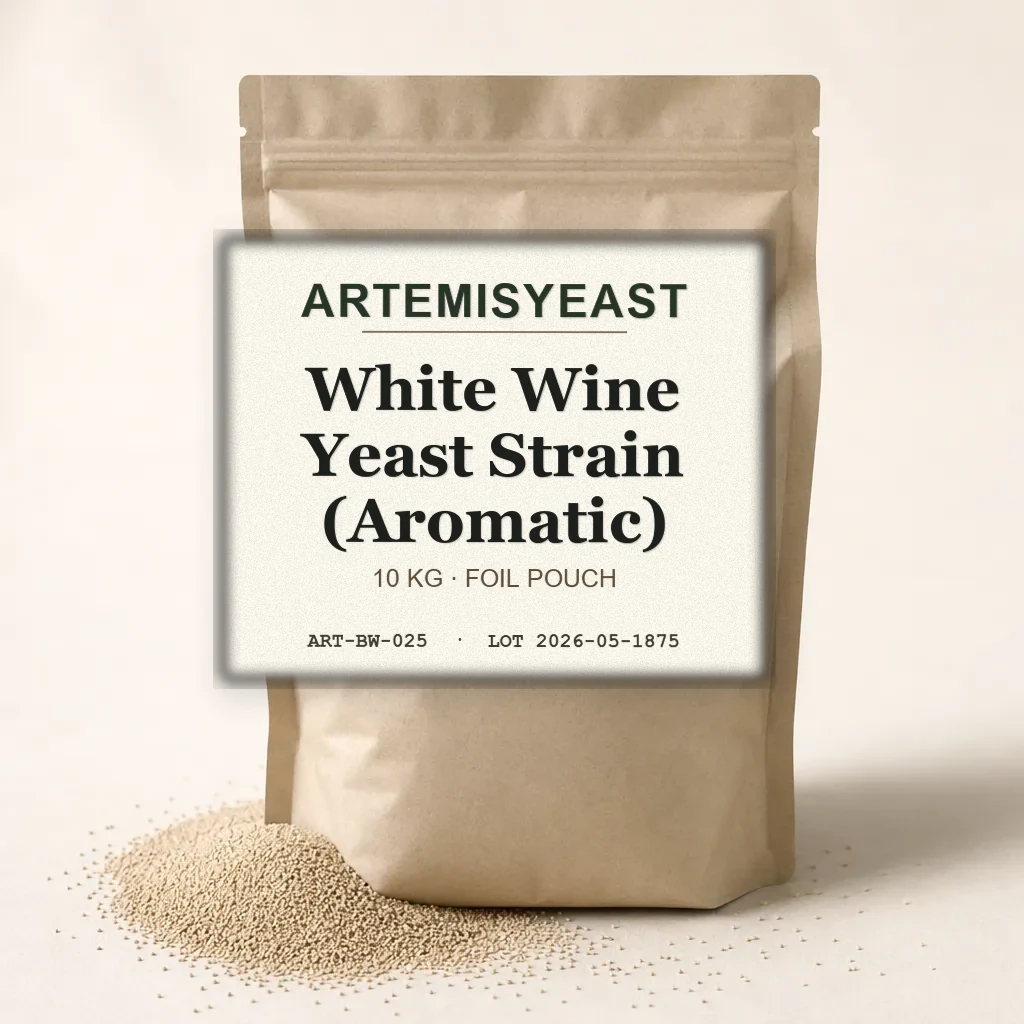 Aromatic White Wine Active Dry Yeast, 10 kg Pouch